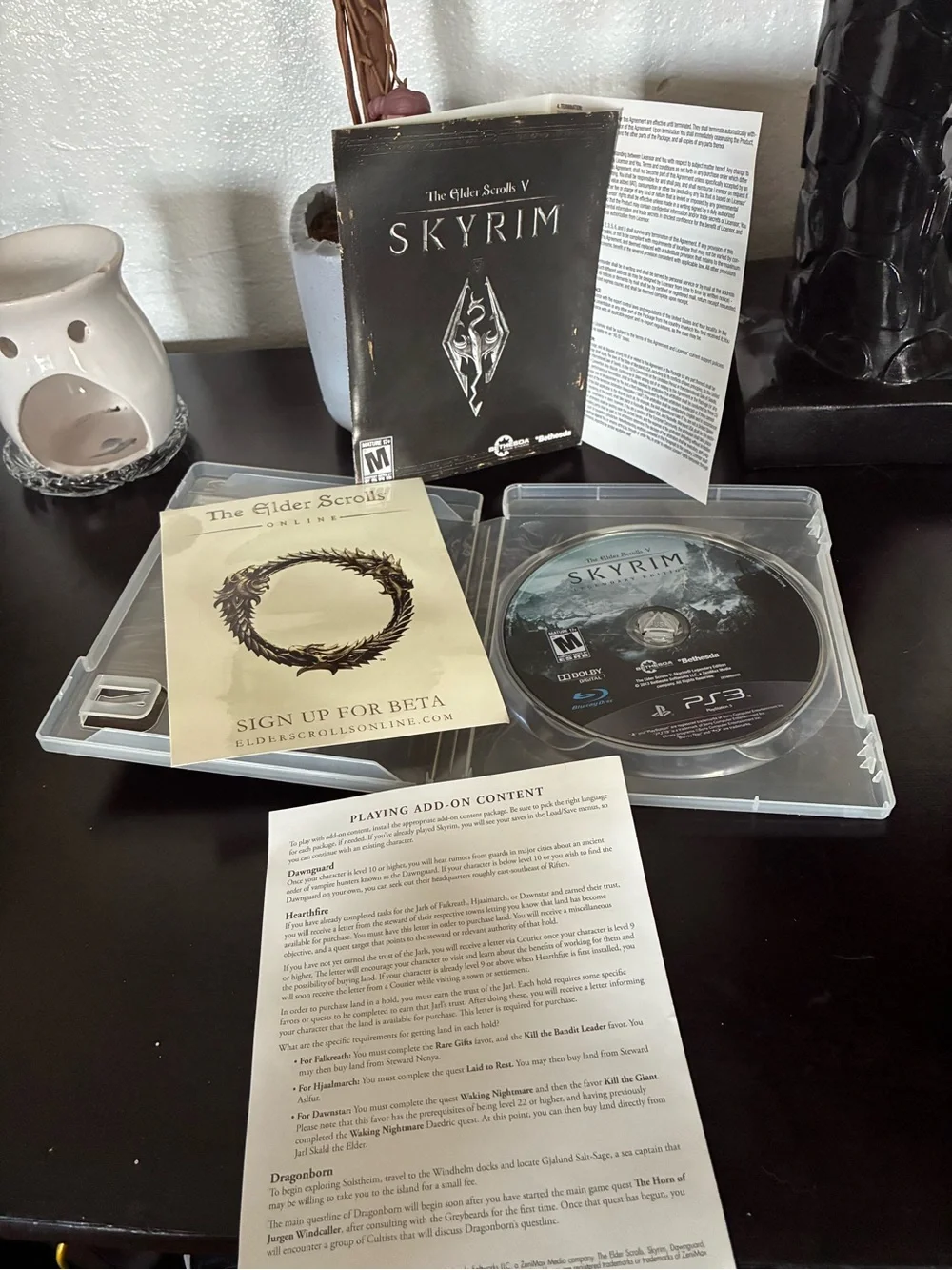 Sony PS3 Skyrim Legendary Edition - Black